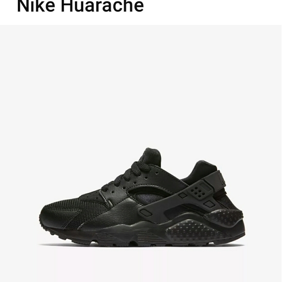 all black huaraches boys